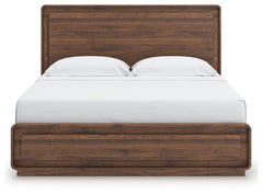 Fortlorn King Panel Bed and 2 Nightstands