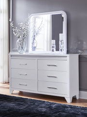 Hoover Furniture Outlet - Ashley Furniture - Jarlee Dresser and Mirror - Dresser and Mirror - PCB392B1