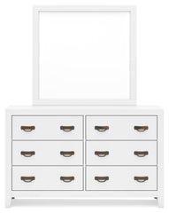 Binterglen King Panel Bed, Dresser and Mirror