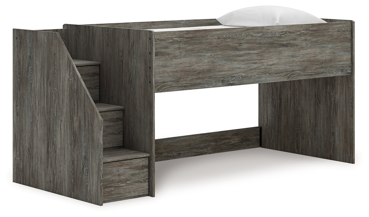 Hoover Furniture Outlet - Ashley Furniture - Frandern Twin Loft Bed - Twin Loft Bed - B4480B12