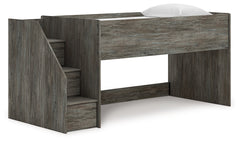 Hoover Furniture Outlet - Ashley Furniture - Frandern Twin Loft Bed - Twin Loft Bed - B4480B12