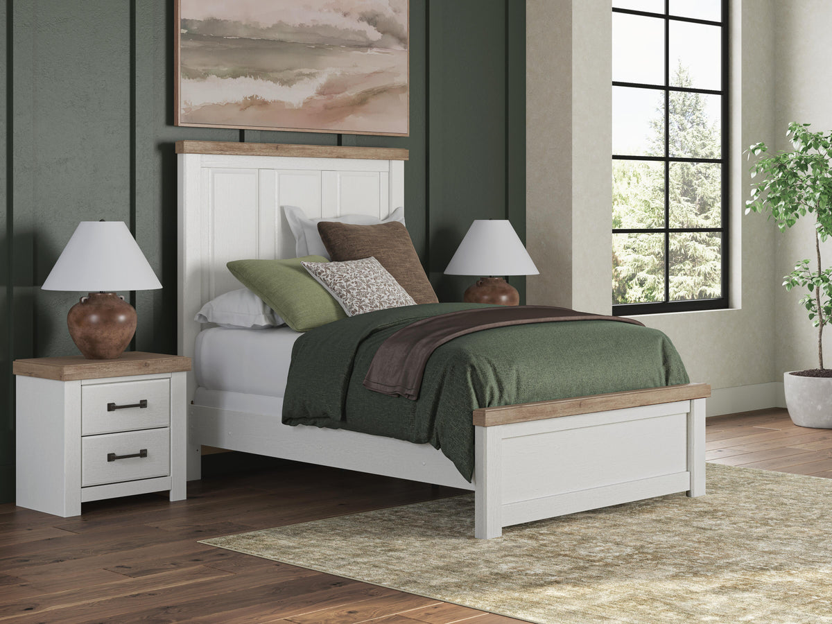 Hoover Furniture Outlet - Ashley Furniture - Savonport Full Panel Bed - Full Panel Bed - B4615B3