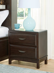Hoover Furniture Outlet - Ashley Furniture - Vanmore Nightstand - Two Drawer Night Stand - B479-92