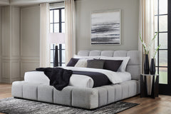 Hoover Furniture Outlet - Ashley Furniture - Grendusk Queen Upholstered Bed - Queen Upholstered Bed - PCB584B1