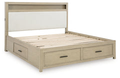 Calmoro King Bookcase Bed