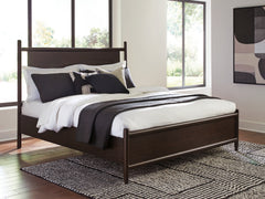Hoover Furniture Outlet - Ashley Furniture - Dantenton Queen Panel Bed - Queen Panel Bed - B611B2