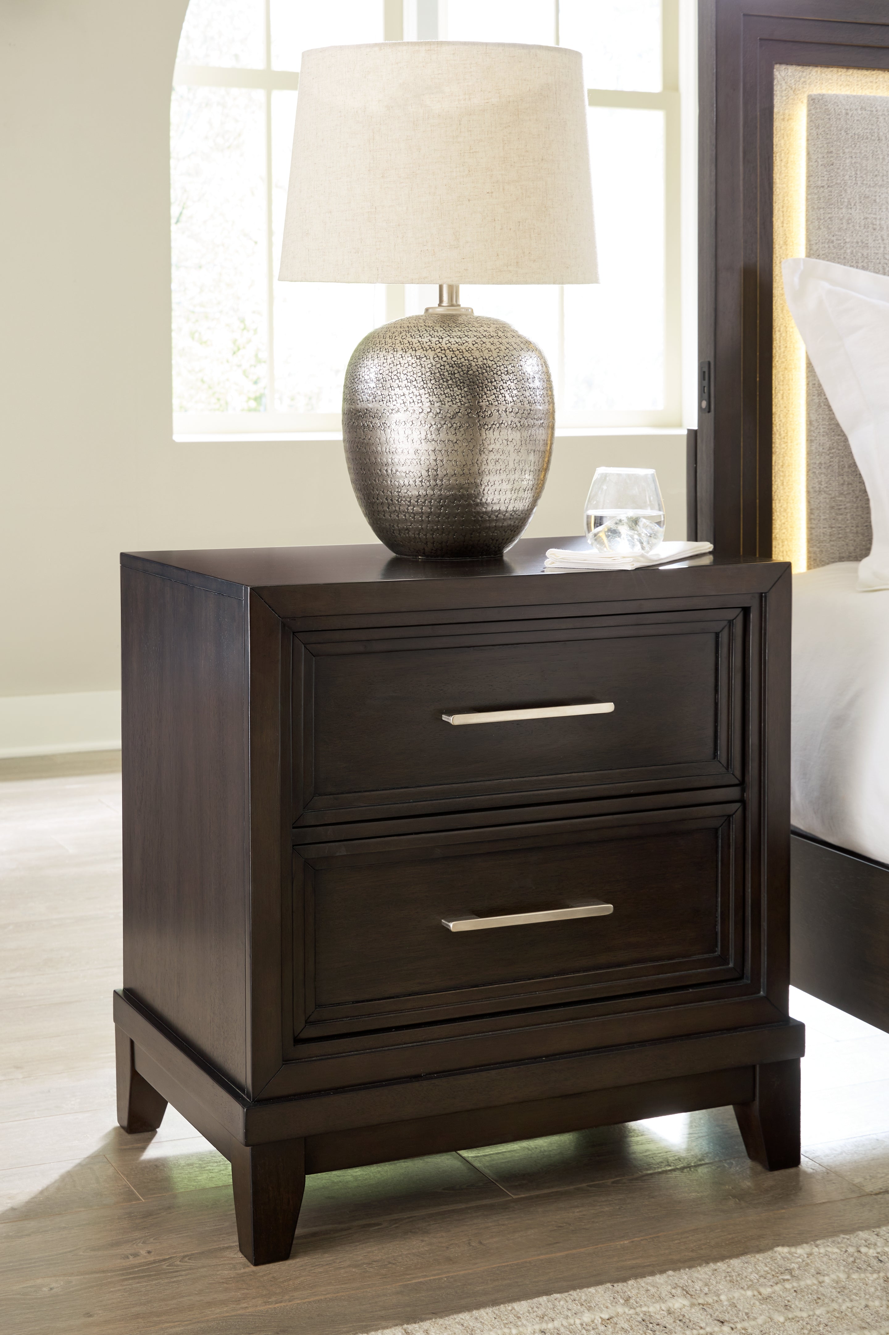 Neymorton Queen Upholstered Panel Bed