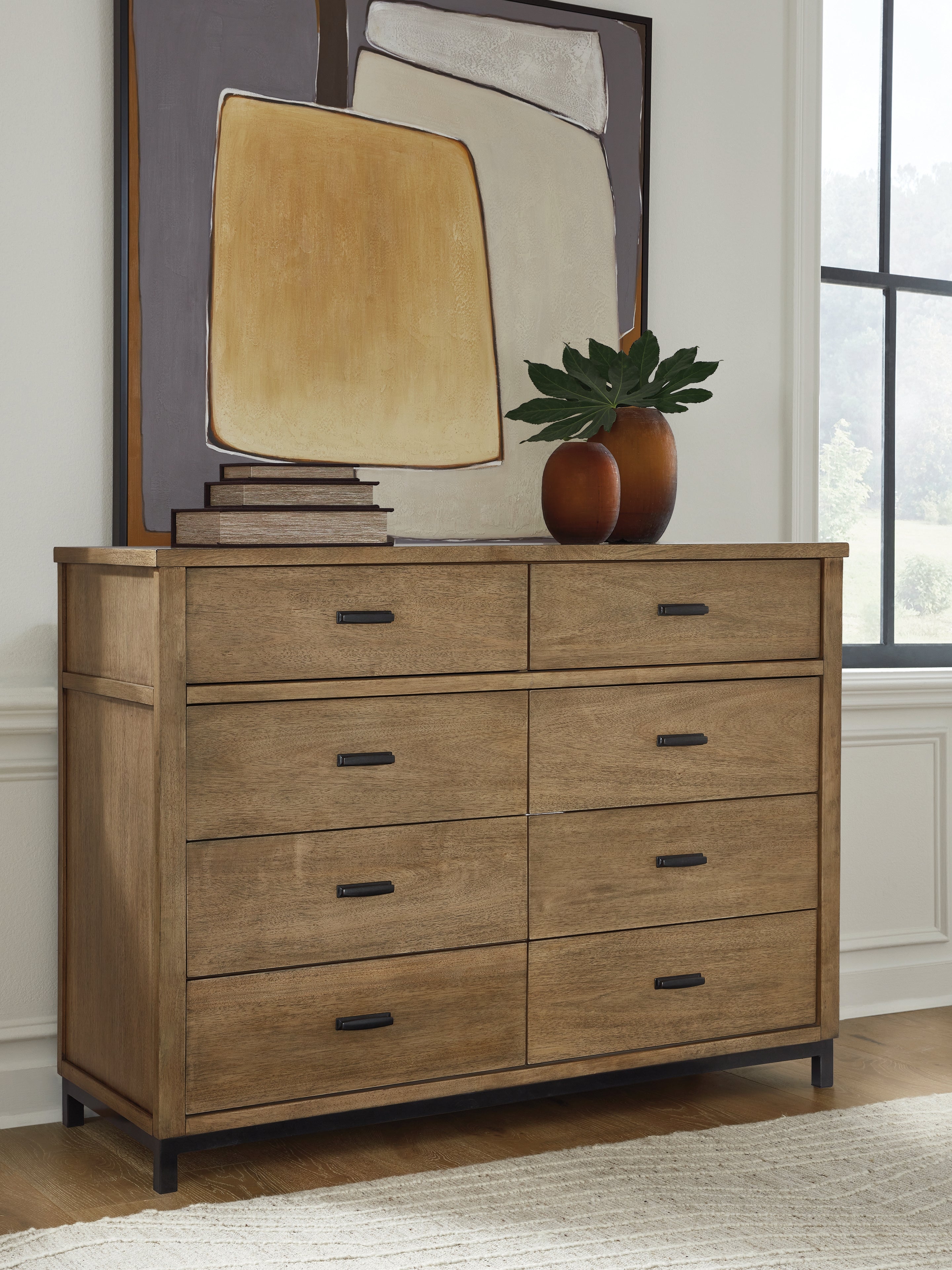 Hoover Furniture Outlet - Ashley Furniture - Tomtyn Dresser - Dresser - B622-31