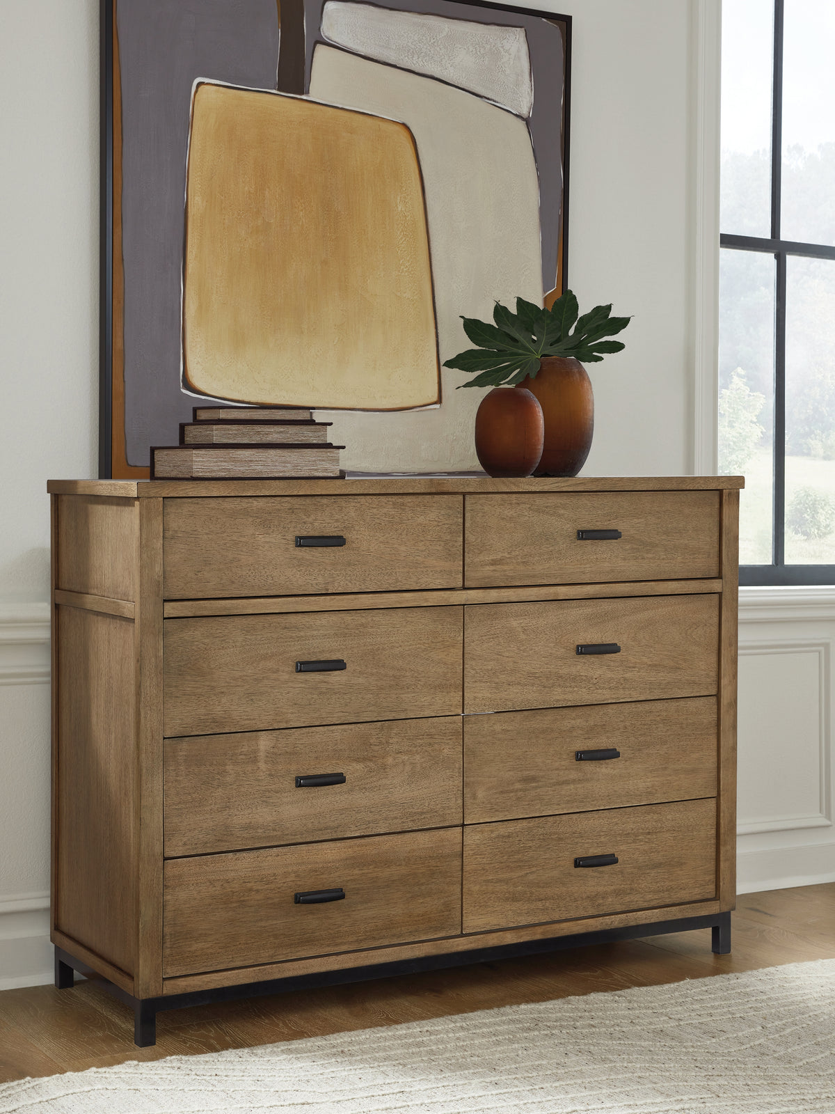 Hoover Furniture Outlet - Ashley Furniture - Tomtyn Dresser - Dresser - B622-31