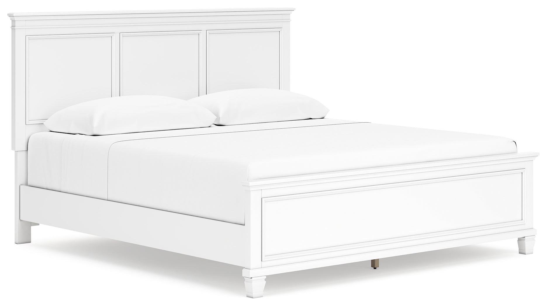 Fortman King Panel Bed, Dresser, Mirror, Chest and 2 Nightstands