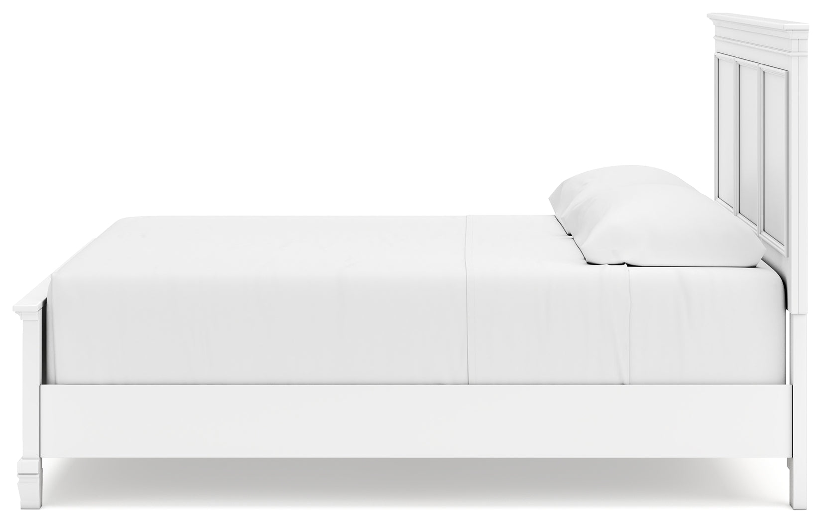 Fortman King Panel Bed, Dresser, Mirror and Nightstand