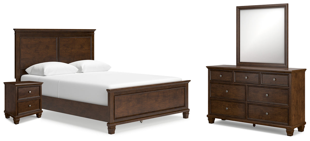 Hoover Furniture Outlet - Ashley Furniture - Danabrin Queen Panel Bed, Dresser, Mirror and Nightstand - Queen Panel Bed, Dresser, Mirror and Nightstand - B685B15