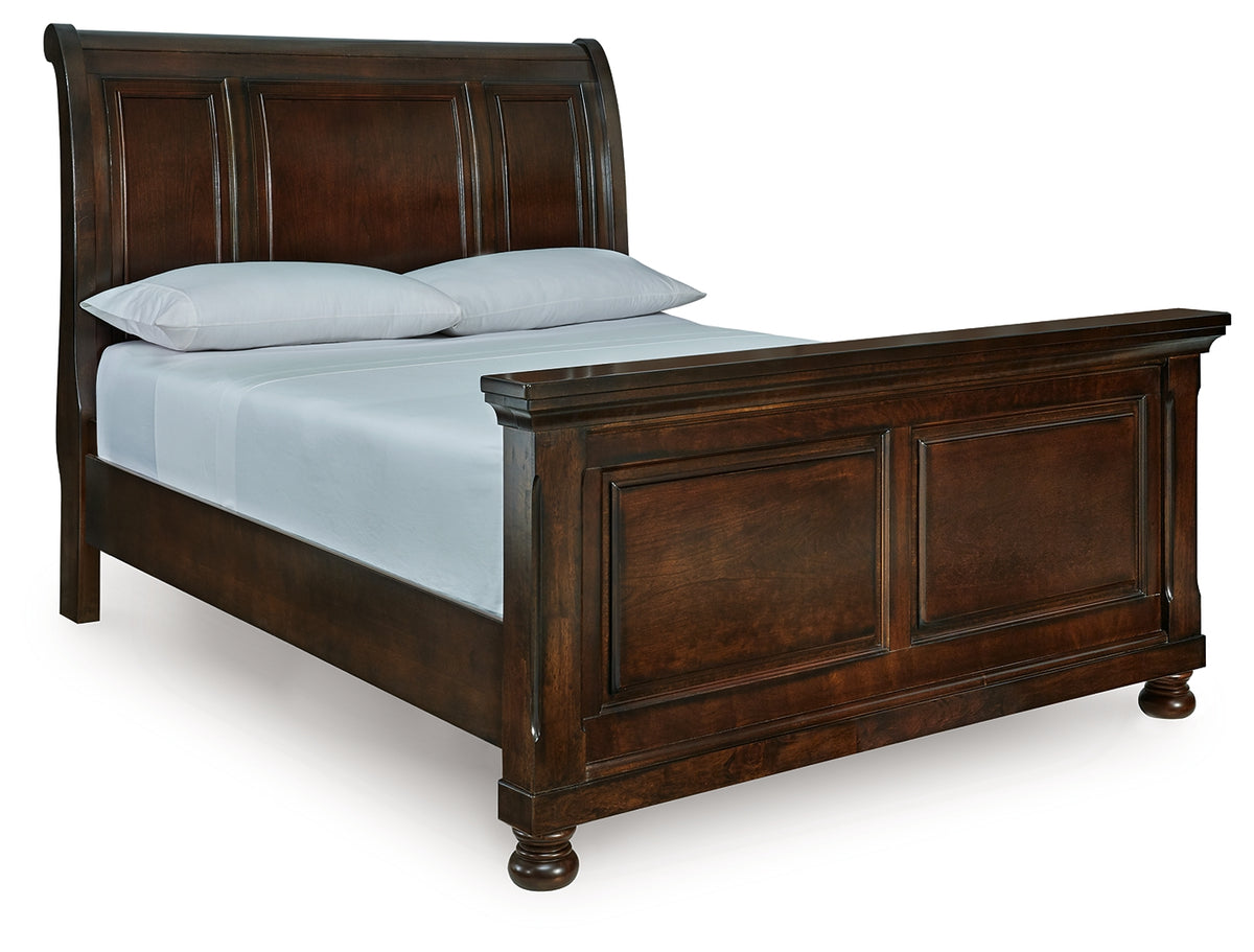 Hoover Furniture Outlet - Ashley Furniture - Porter Queen Sleigh Bed - Queen Sleigh Bed - B697B48