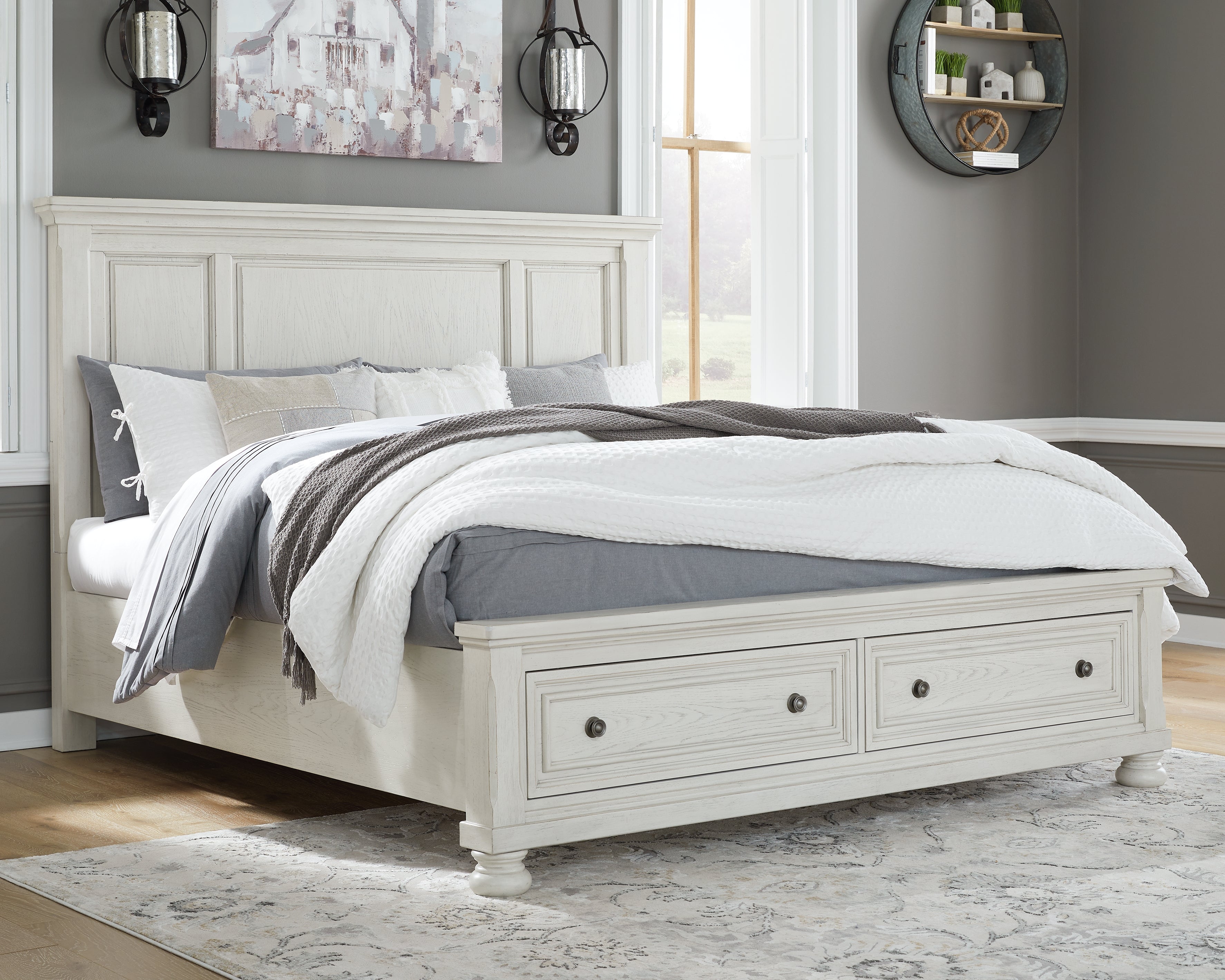 Robbinsdale Queen Panel Storage Bed