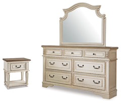 Hoover Furniture Outlet - Ashley Furniture - Realyn Dresser, Mirror and Nightstand - Dresser, Mirror and Nightstand - B743B79