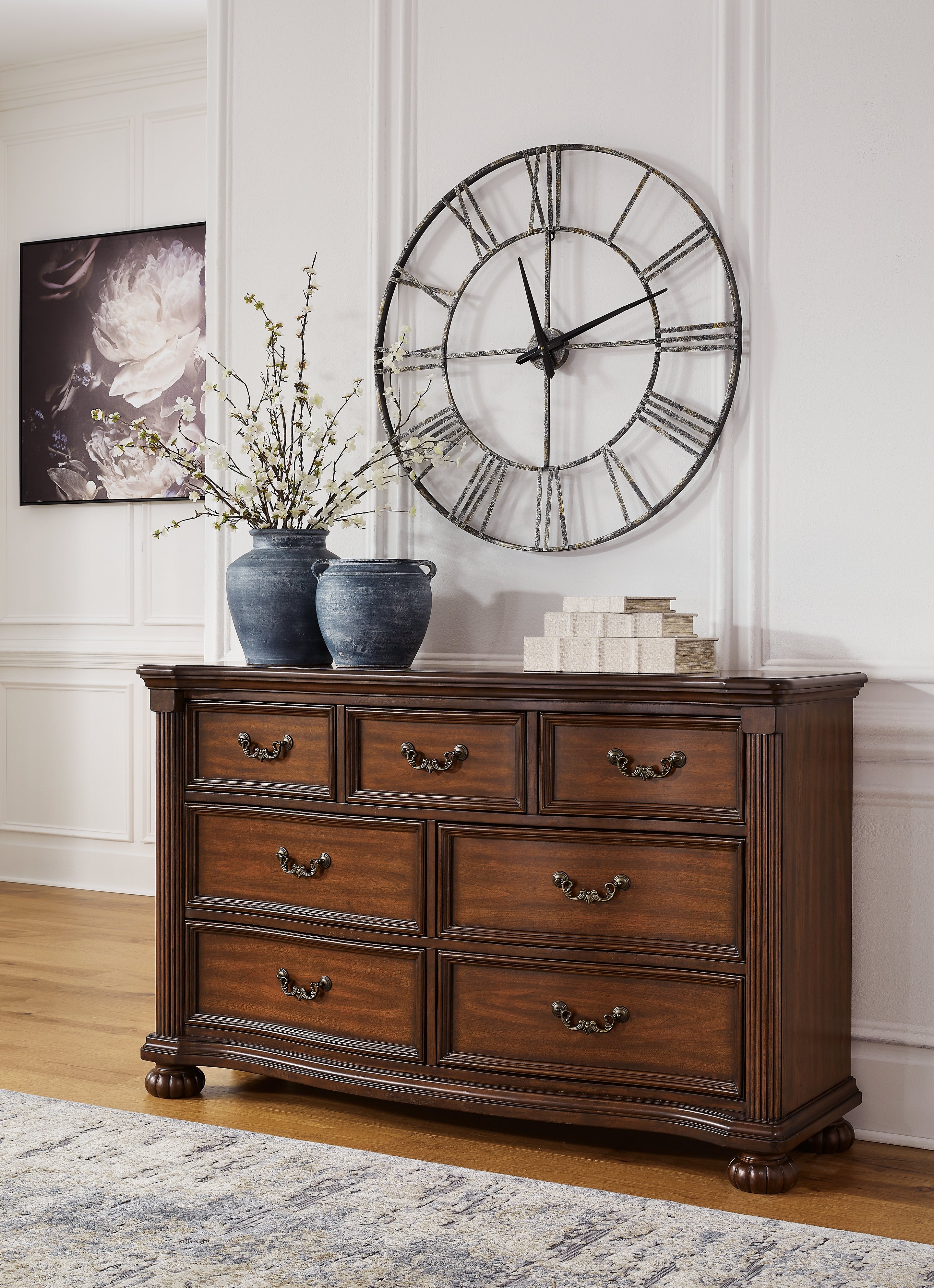 Hoover Furniture Outlet - Ashley Furniture - Lavinton Dresser - Dresser - B764-31