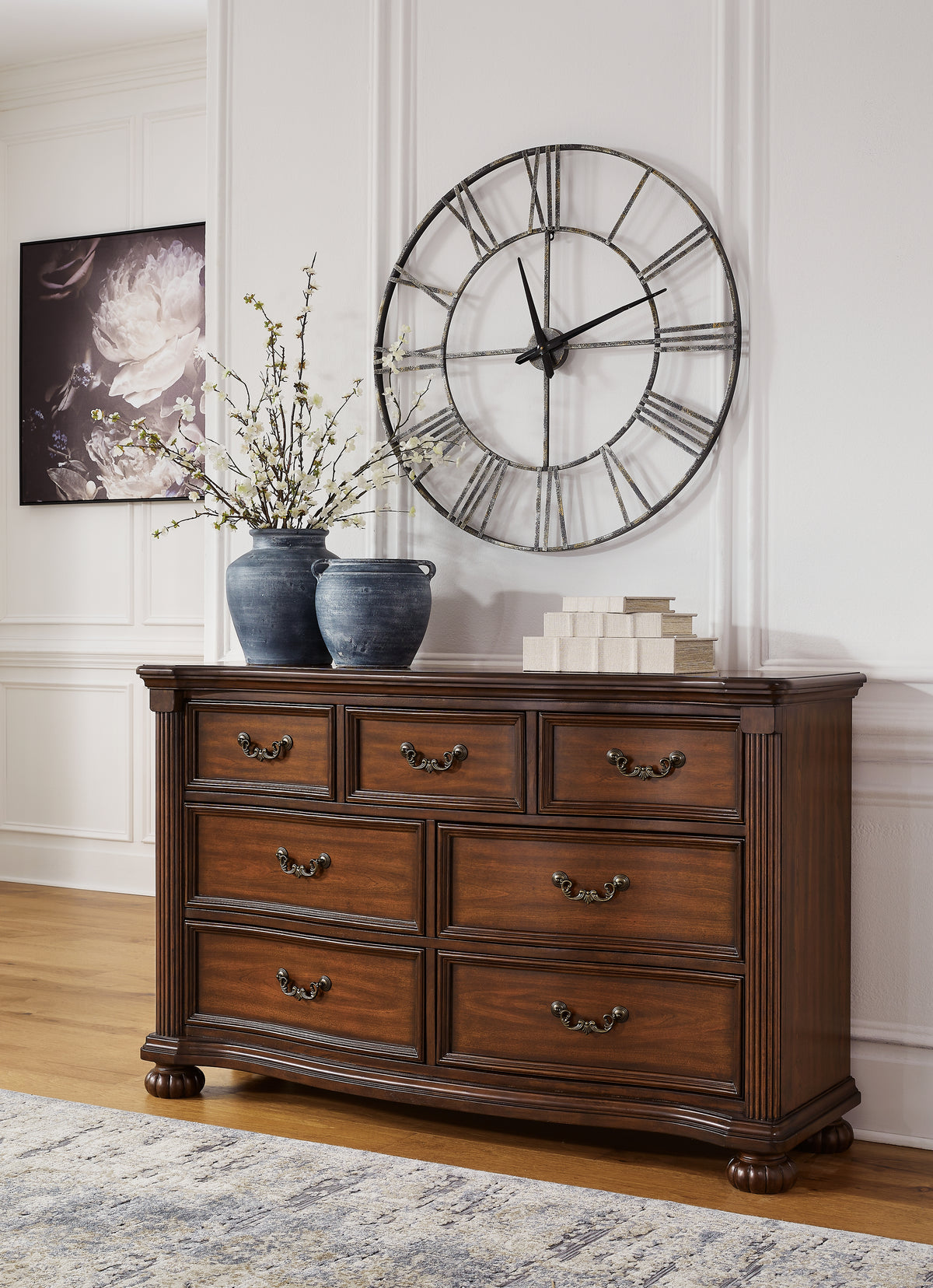 Hoover Furniture Outlet - Ashley Furniture - Lavinton Dresser - Dresser - B764-31
