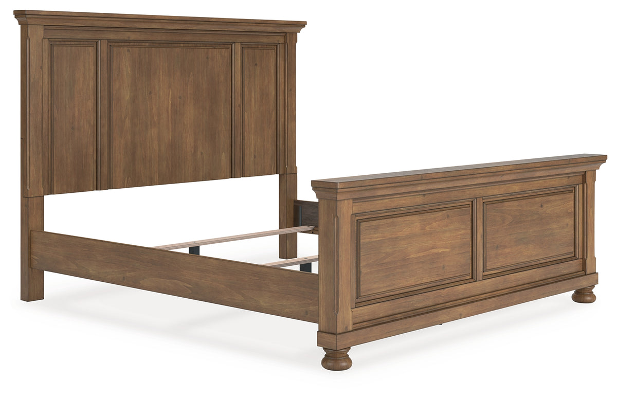 Hoover Furniture Outlet - Ashley Furniture - Feddinger King Panel Bed - King Panel Bed - PCB779B6