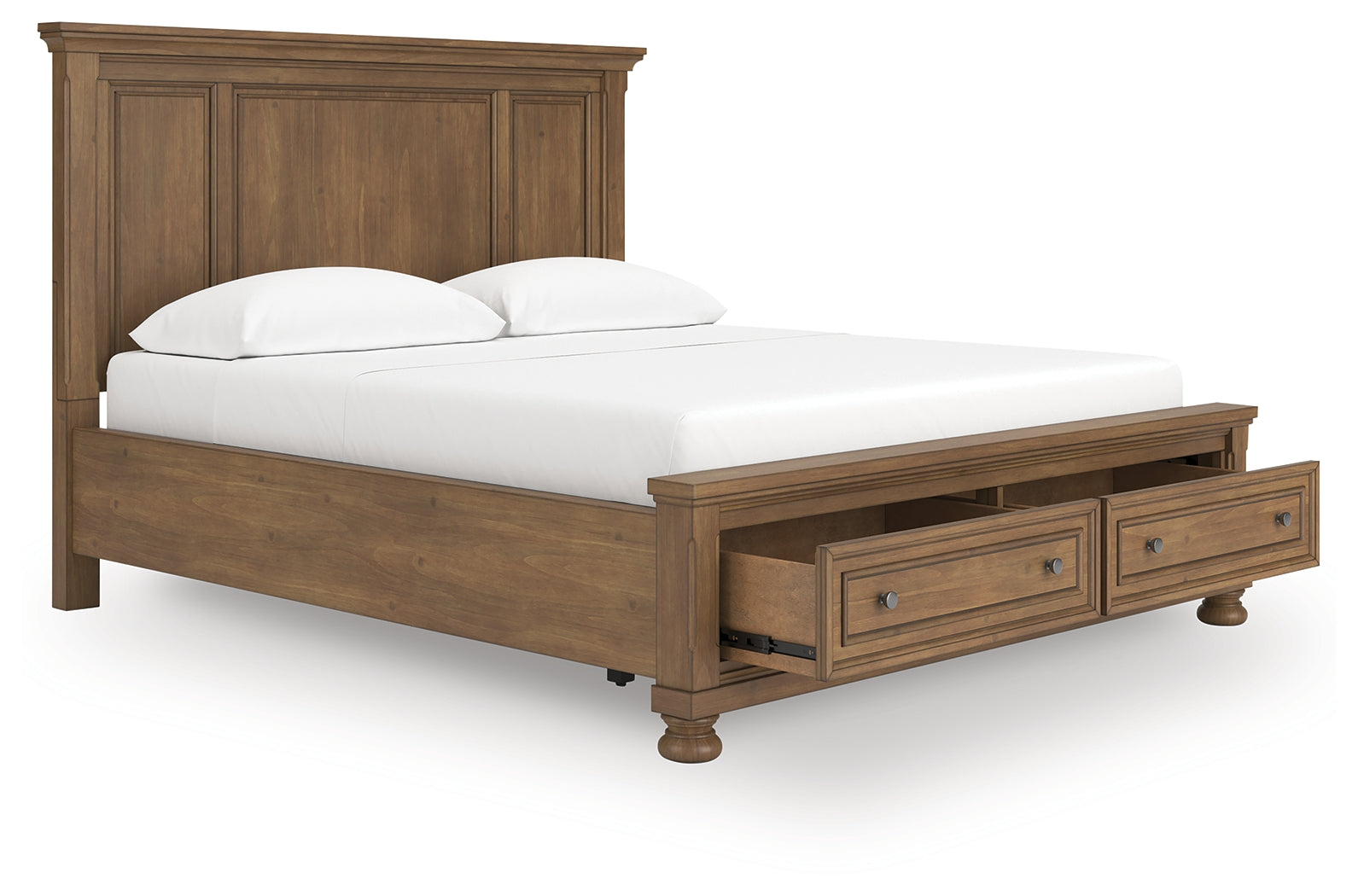 Hoover Furniture Outlet - Ashley Furniture - Feddinger California King Panel Storage Bed - California King Panel Storage Bed - PCB779B13
