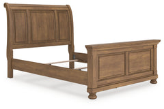Hoover Furniture Outlet - Ashley Furniture - Feddinger Queen Sleigh Bed - Queen Sleigh Bed - PCB779B14