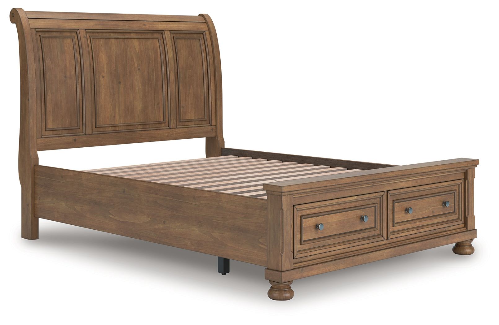Hoover Furniture Outlet - Ashley Furniture - Feddinger Queen Storage Sleigh Bed - Queen Storage Sleigh Bed - PCB779B4