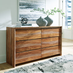 Hoover Furniture Outlet - Ashley Furniture - Dressonni Dresser - Dresser / Brown - B790-31