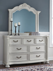 Hoover Furniture Outlet - Ashley Furniture - Montelaine Dresser and Mirror - Dresser and Mirror - B795B1