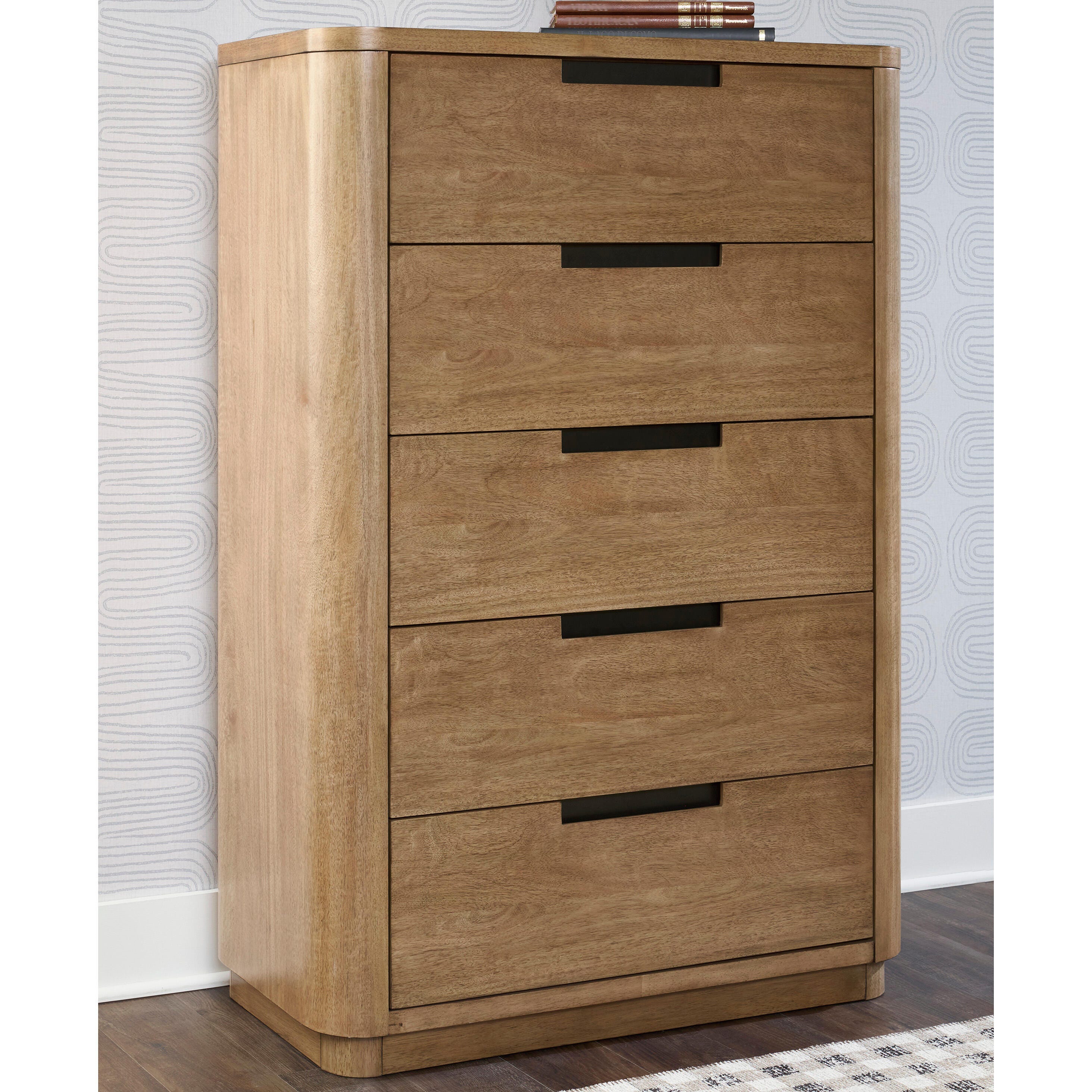 Hoover Furniture Outlet - Ashley Furniture - Pamaria Chest of Drawers - Five Drawer Chest - PCB802-46