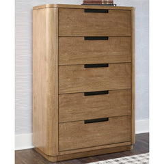 Hoover Furniture Outlet - Ashley Furniture - Pamaria Chest of Drawers - Five Drawer Chest - PCB802-46
