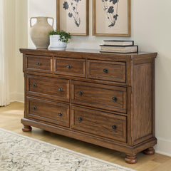 Hoover Furniture Outlet - Ashley Furniture - Zackaryn Dresser - Dresser - PCB807-31