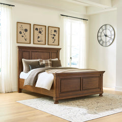 Hoover Furniture Outlet - Ashley Furniture - Zackaryn Queen Panel Bed - Queen Panel Bed - PCB807B2