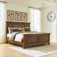 Hoover Furniture Outlet - Ashley Furniture - Zackaryn California King Panel Bed - California King Panel Bed - PCB807B8