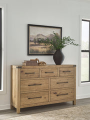 Hoover Furniture Outlet - Ashley Furniture - Ridgester Dresser - Dresser - B858-31