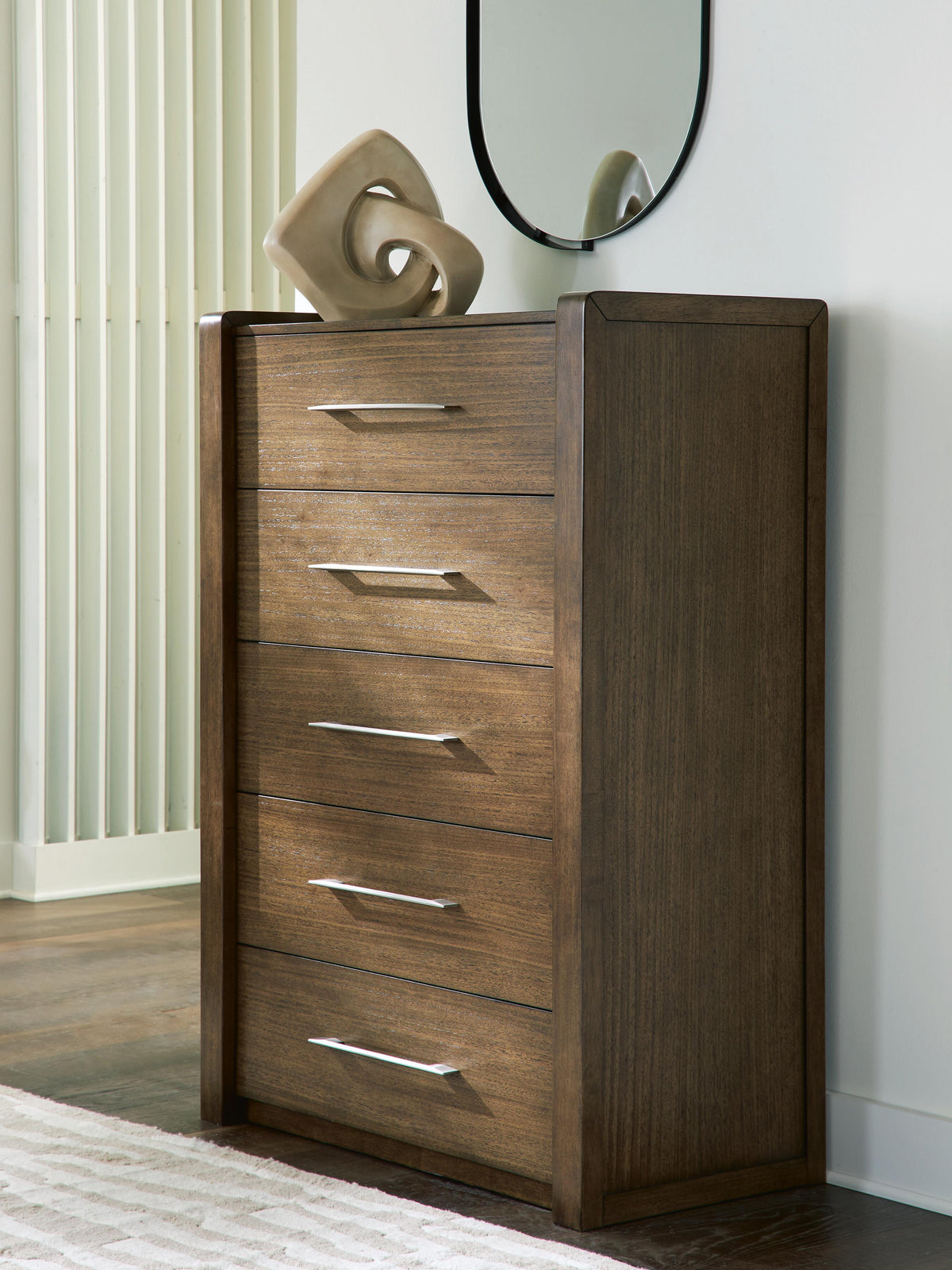 Hoover Furniture Outlet - Ashley Furniture - Marxmore Chest of Drawers - Five Drawer Chest - B863-46