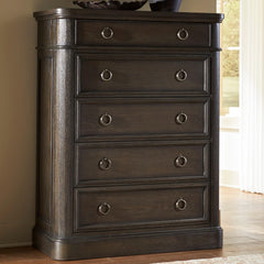 Hoover Furniture Outlet - Ashley Furniture - Wickenger Chest of Drawers - Five Drawer Chest - PCB889-46