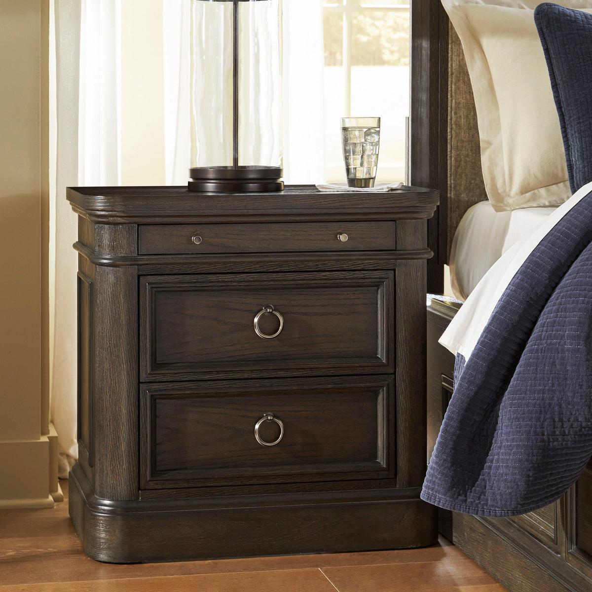 Hoover Furniture Outlet - Ashley Furniture - Wickenger Nightstand - Two Drawer Night Stand - PCB889-92