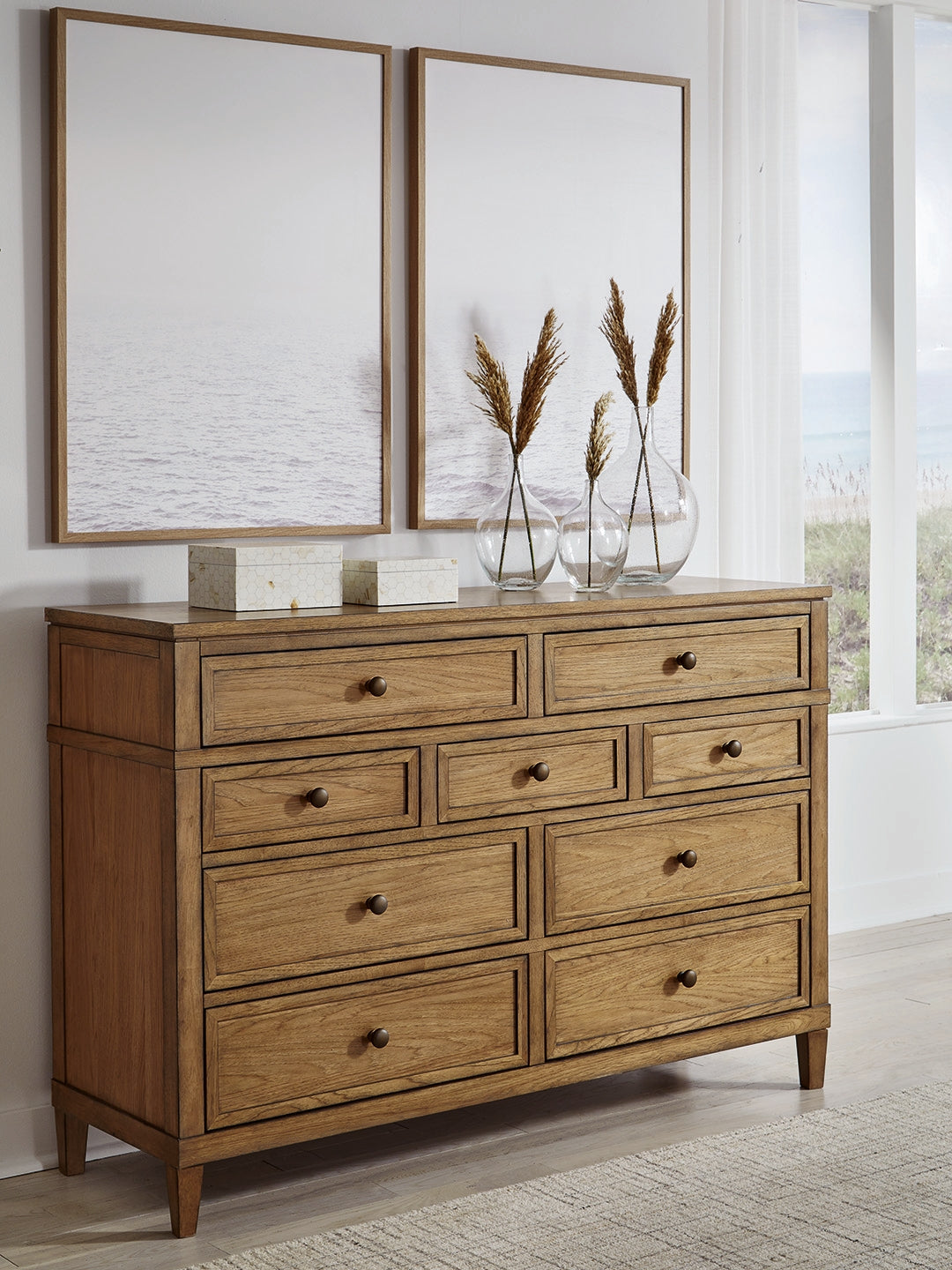 Hoover Furniture Outlet - Ashley Furniture - Sharlance Dresser - Dresser - B895-31