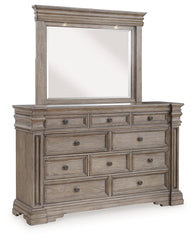 Blairhurst Queen Panel Bed, Dresser, Mirror and 2 Nightstands