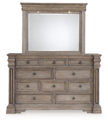 Blairhurst Queen Panel Bed, Dresser, Mirror, Chest and Nightstand