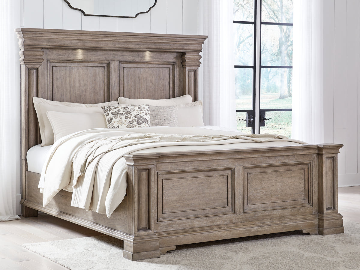 Hoover Furniture Outlet - Ashley Furniture - Blairhurst King Panel Bed - King Panel Bed - B916B4
