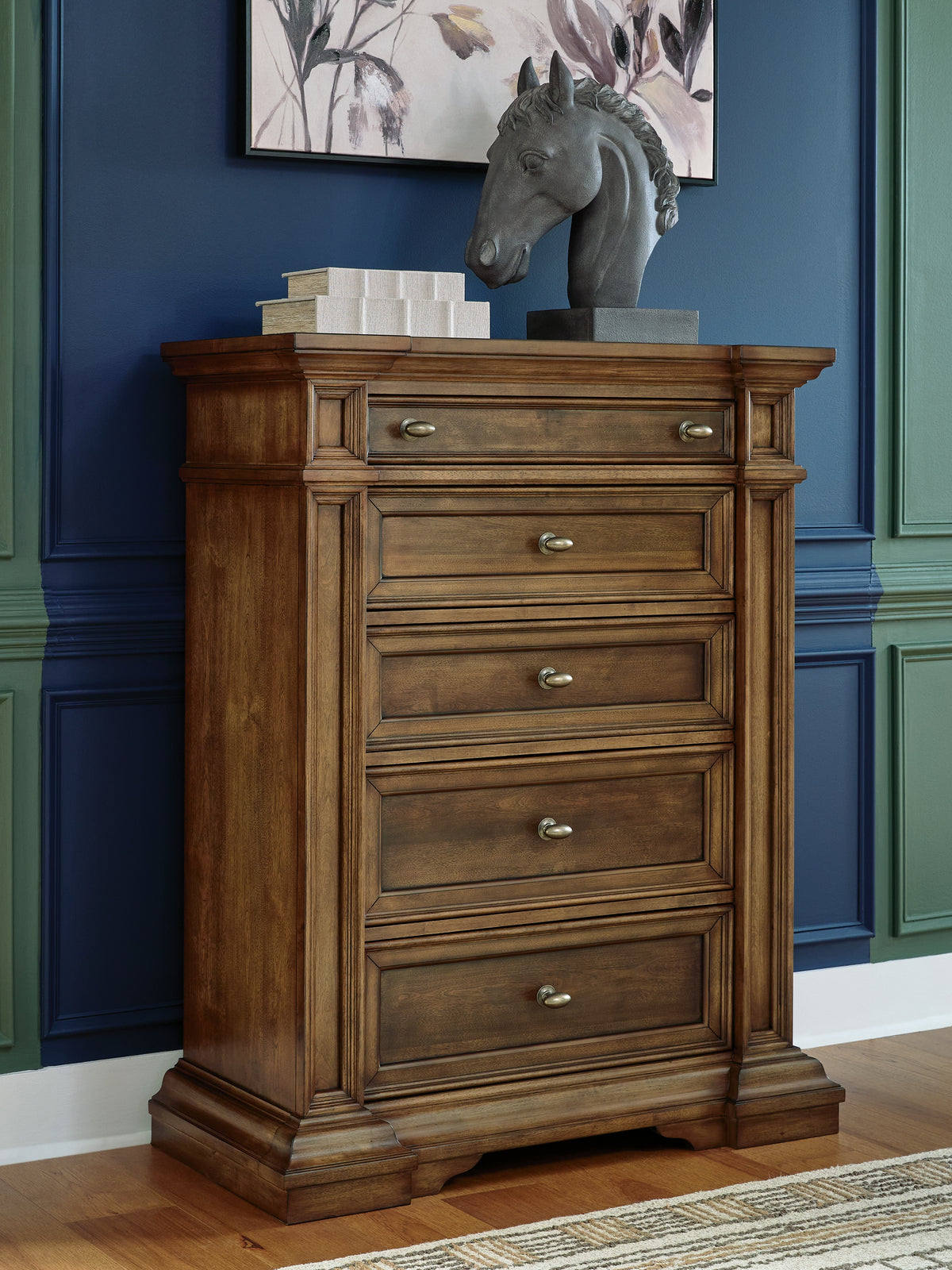 Hoover Furniture Outlet - Ashley Furniture - Frantanna Chest of Drawers - Five Drawer Chest - PCB949-46