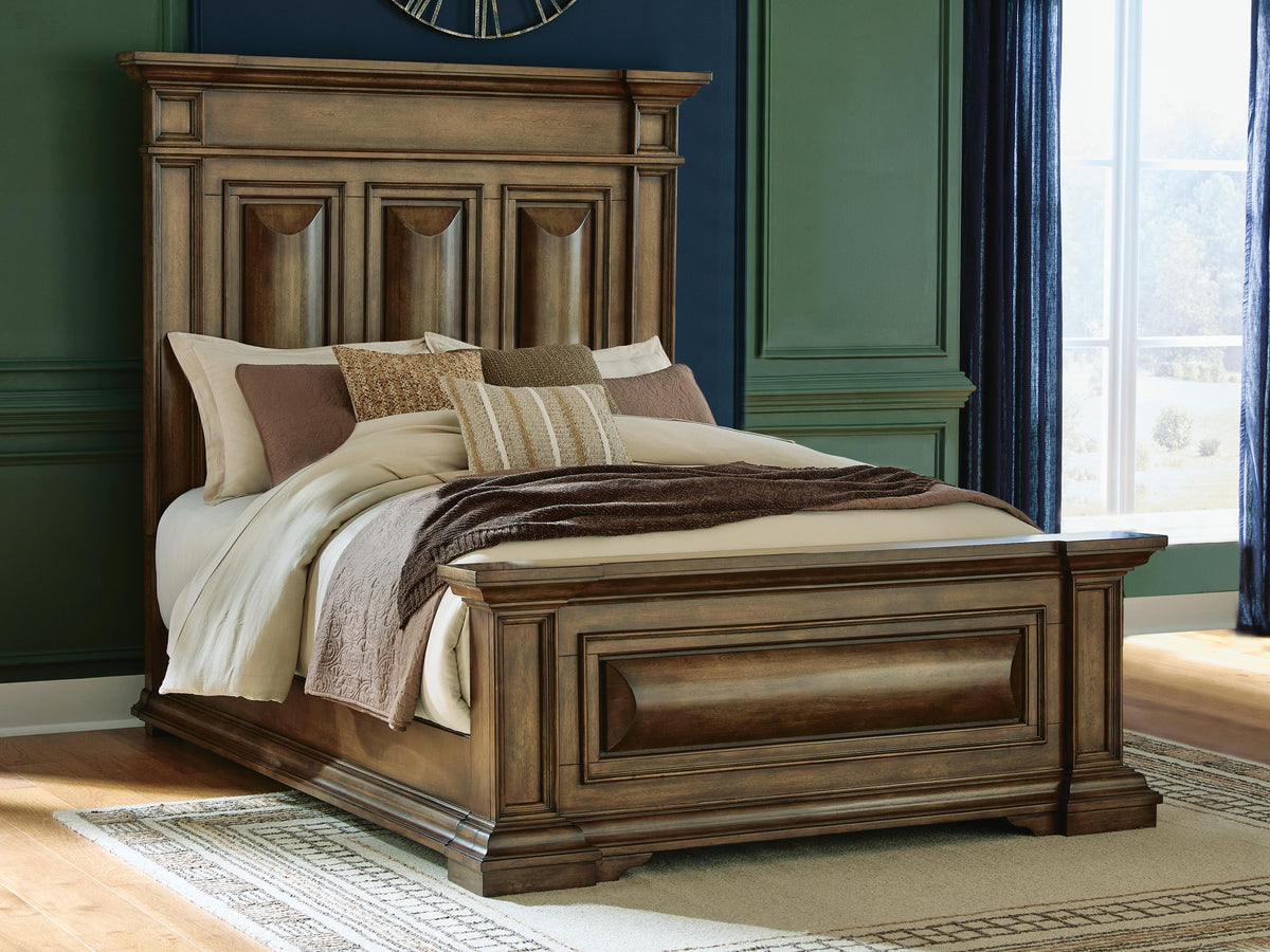 Hoover Furniture Outlet - Ashley Furniture - Frantanna Queen Panel Bed - Queen Panel Bed - PCB949B2