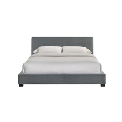Brookhaven Full UPH Bed in Grey Velvet