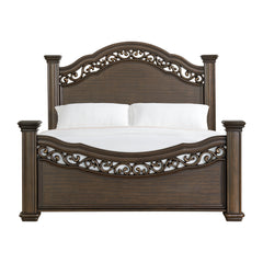 Brunswick King Panel Bed in Mahogany