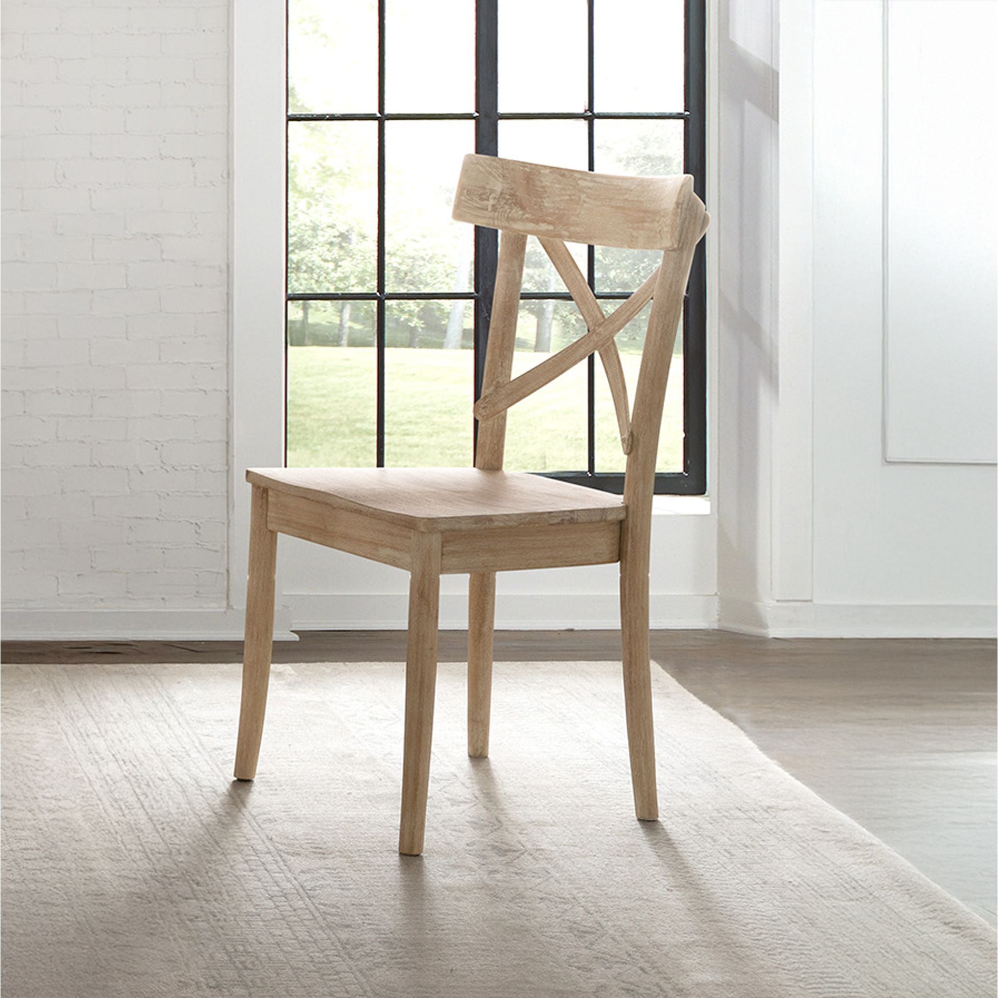 (D680-41) Callista- Side Chair (2/Ctn)- Beach – SKU LCL100WSC | Elements