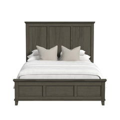 Canterbury Queen Panel Bed in Grey