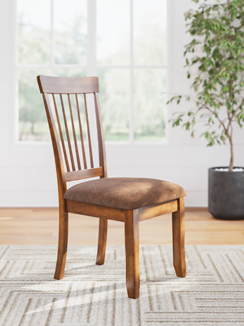 Hoover Furniture Outlet - Ashley Furniture - Berringer Dining Chair (Set of 2) - Dining Chair (Set of 2) / Rustic Brown - D199-01X2