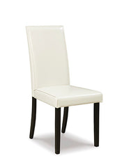 Hoover Furniture Outlet - Ashley Furniture - Kimonte Dining Chair (Set of 2) - Dining Chair (Set of 2) / Ivory - D250-01X2
