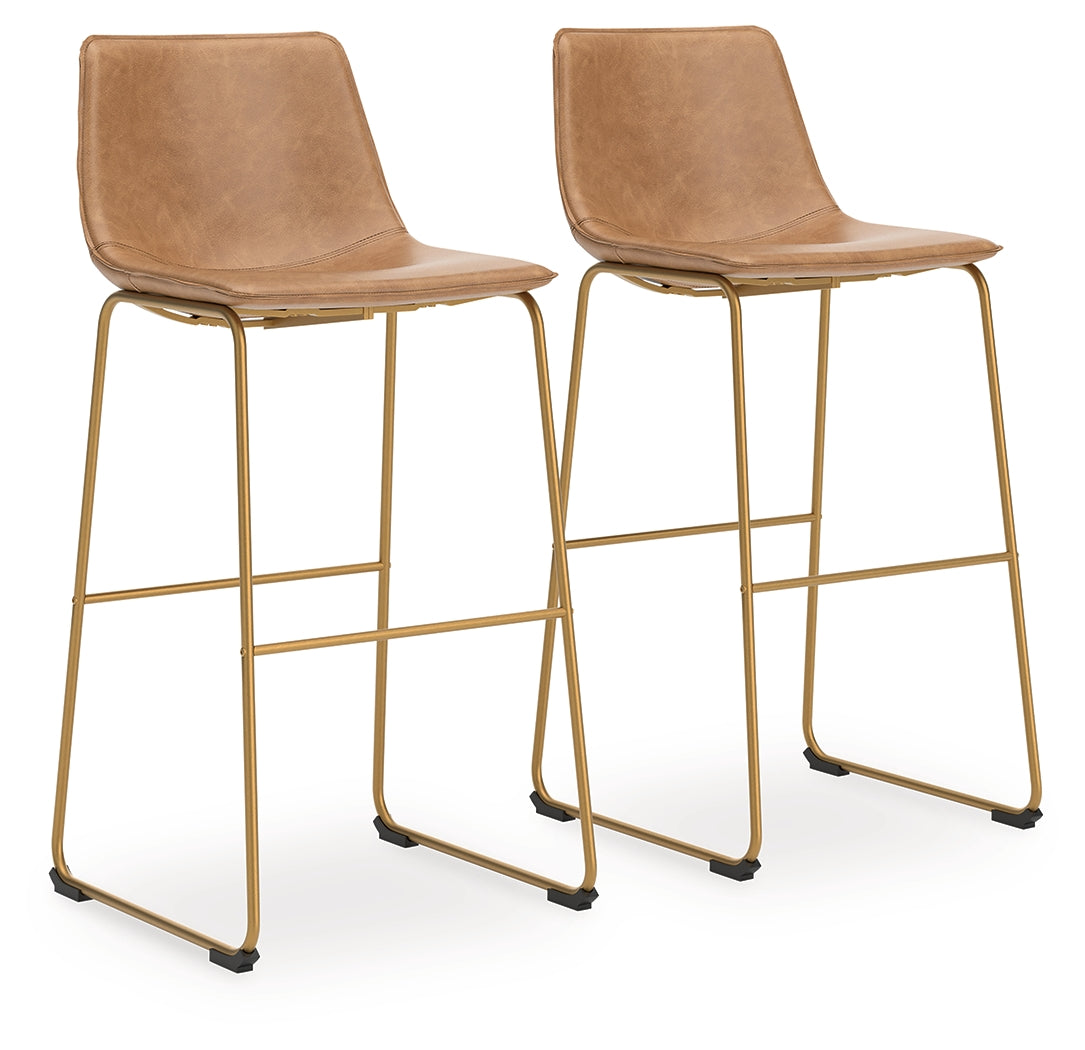 Hoover Furniture Outlet - Ashley Furniture - Ciabori Bar Height Barstool (Set of 2) - Bar Height Barstool (Set of 2) - PCD373-330X2