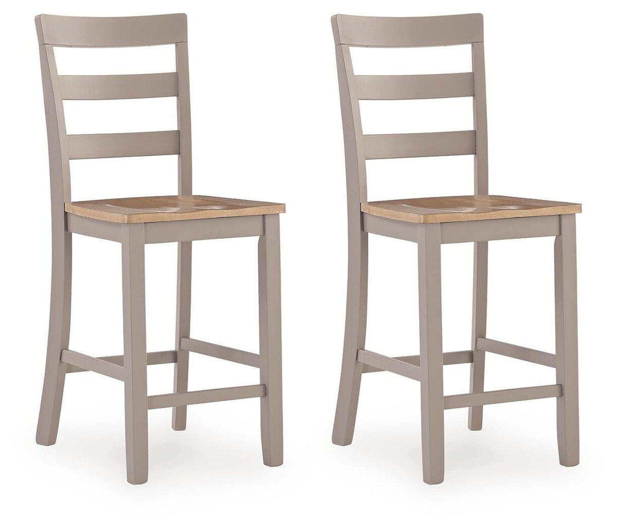 Hoover Furniture Outlet - Ashley Furniture - Harperfeld Counter Height Barstool (Set of 2) - Counter Height Barstool (Set of 2) - PCD403-124X2
